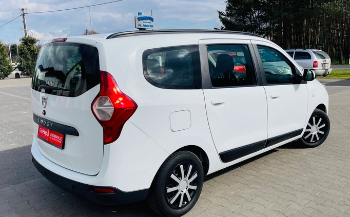 Dacia Lodgy cena 19800 przebieg: 200000, rok produkcji 2012 z Wągrowiec małe 742